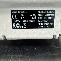 Mettler Toledo XP64001L precision laboratory scale image 1